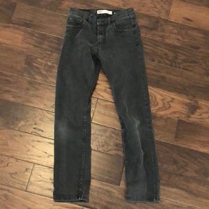Charcoal black Levi’s 511 jeans size 28